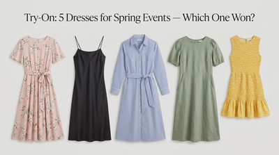 Try-On: 5 Dresses for Spring Events — Which One Won?