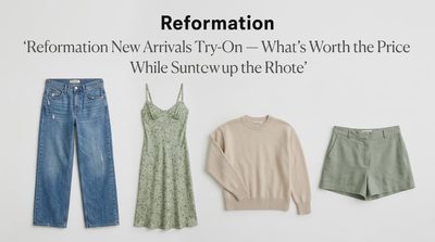 Reformation New Arrivals Try-On — What's Worth the Price 