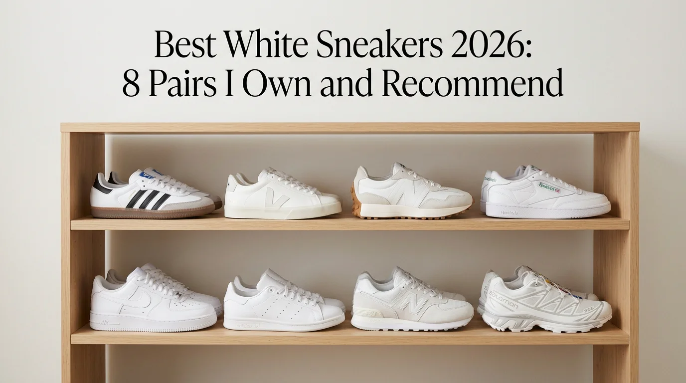 Best White Sneakers 2026: 8 Pairs I Own and Recommend