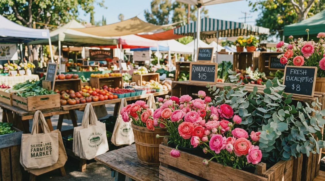 Saturday in LA: Farmers Market + Vintage Shopping + Content Day