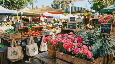 Saturday in LA: Farmers Market + Vintage Shopping + Content Day