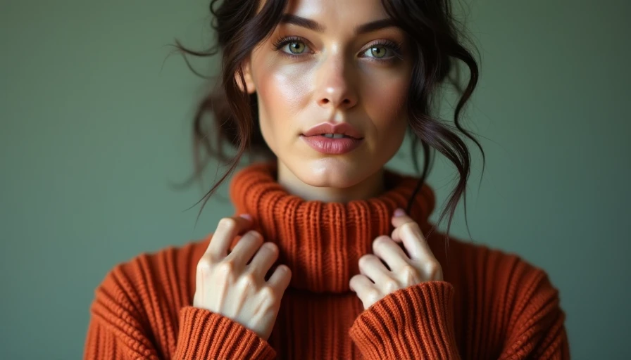 Visual context for sweater as dress