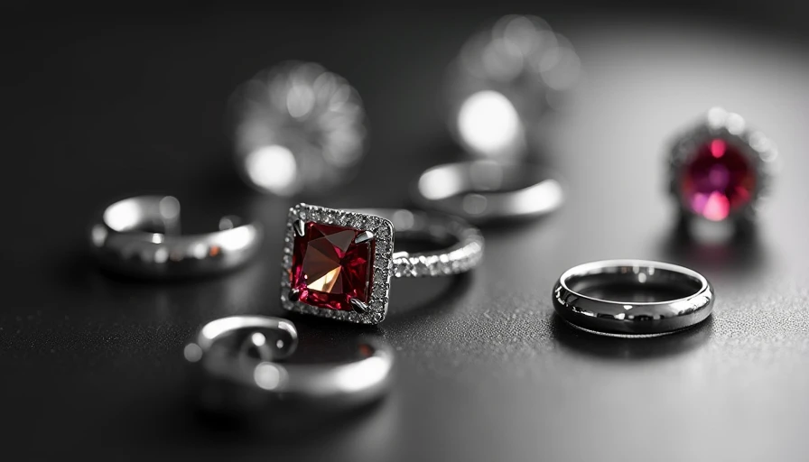 Visual context for niche womens jewelry brand