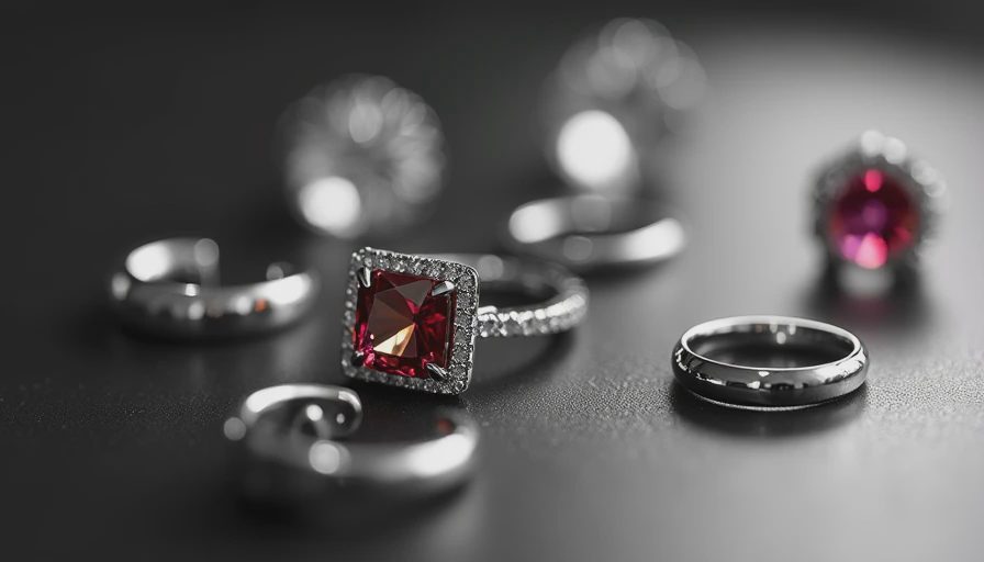 Visual context for niche womens jewelry brand