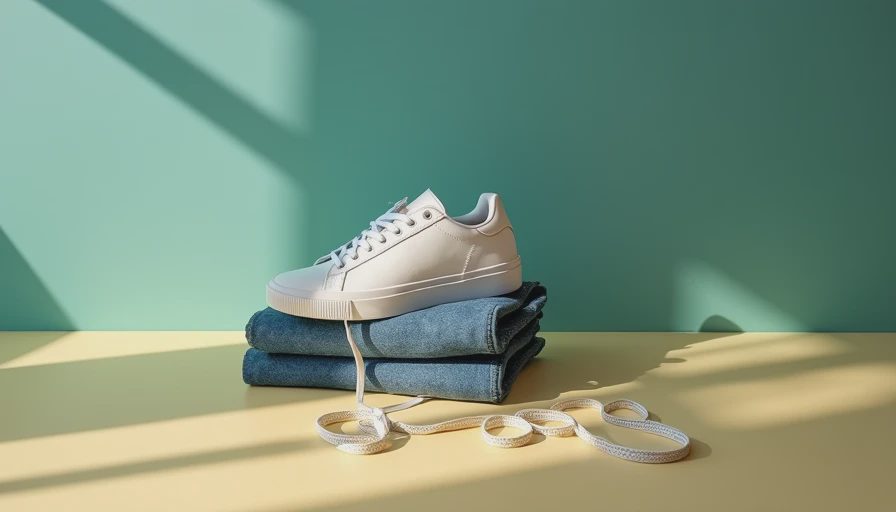 Visual context for best tennis shoes with jeans