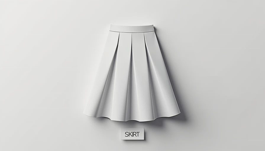 Illustration for outfits white skirt