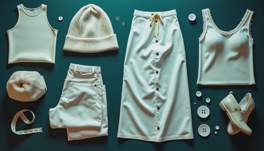 Illustration for outfit off white