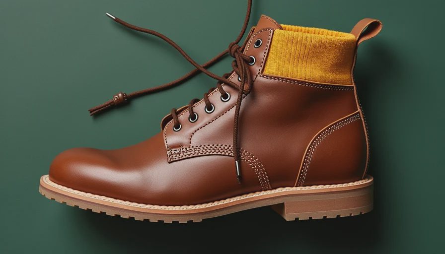 Visual context for brown boots outfit