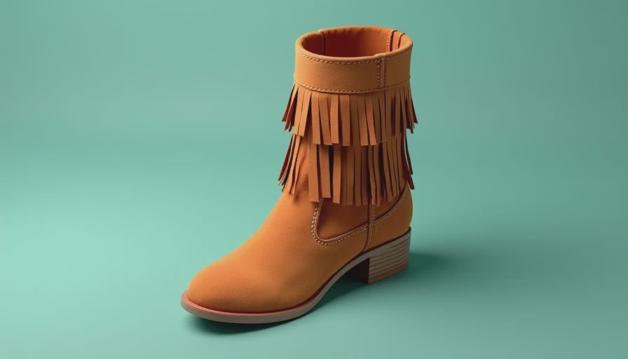 Visual context for fringe boots outfit