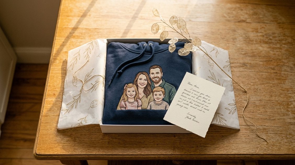 The note makes the gift whole: it tells them which moment you chose, and why you chose it.